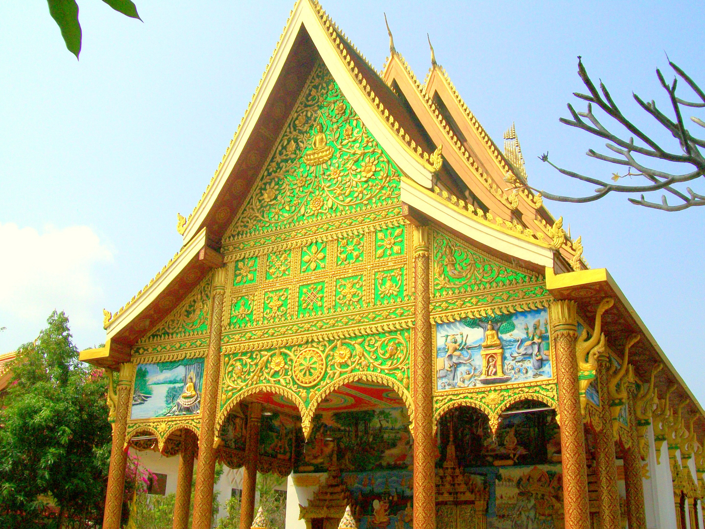Inpeng Temple - Vientiane, Laos