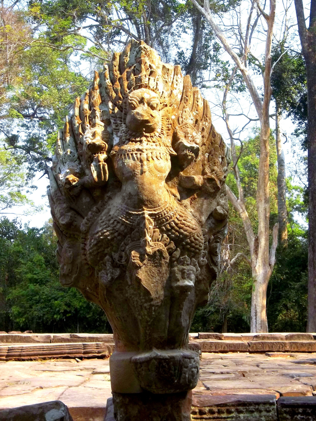 Garuda - Hindu,   Preah Khan Temple Complex - Cambodia
