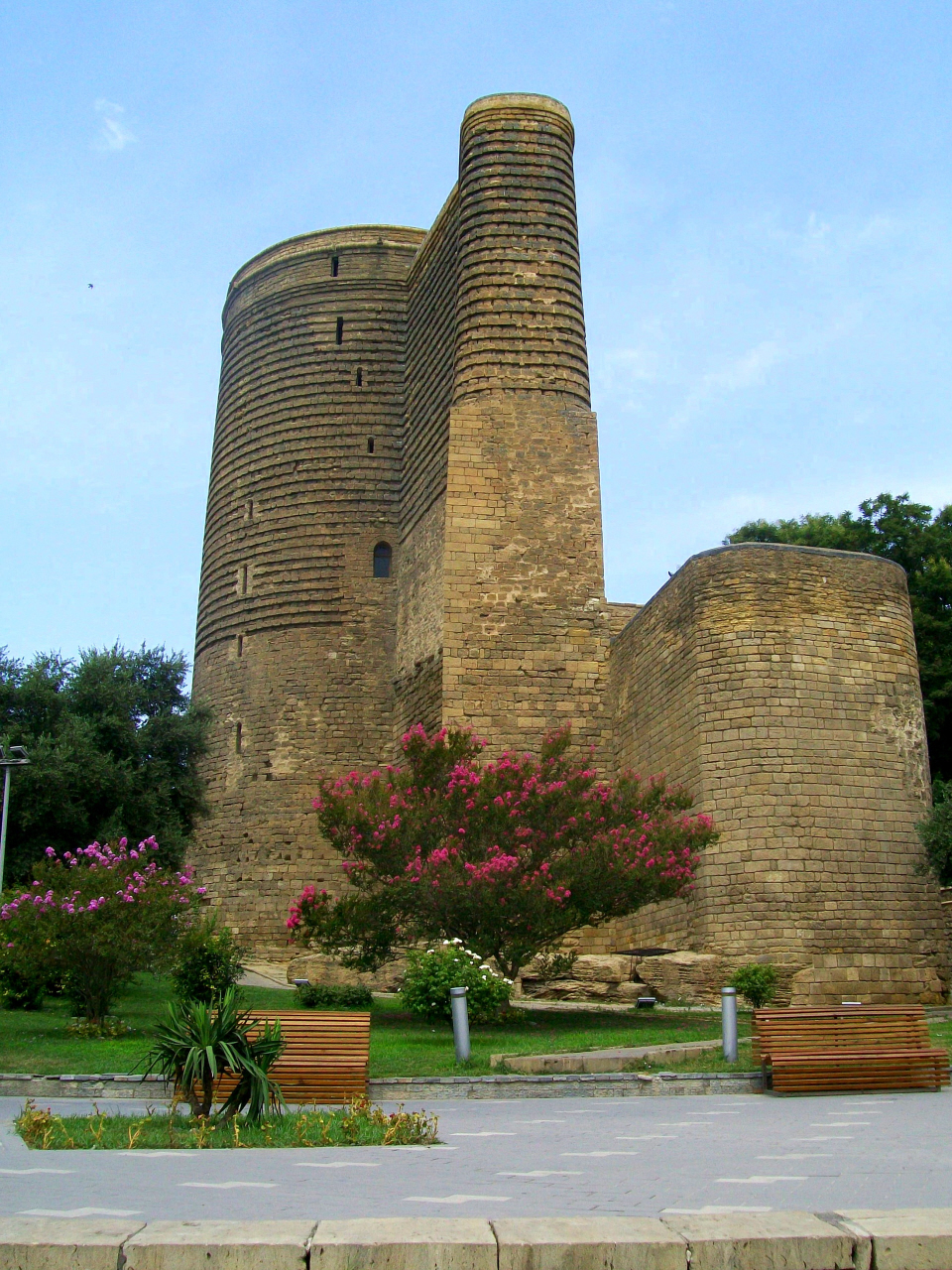 Mystery - Maidens Tower (Belived 12th Cen.) Unknown Purpose - Some Believe Zoroastrian Tower - Bacu, Azerbaijan