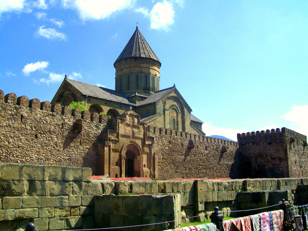 Svetitskhoveli Cathedral (Originally 4th Cen. A.D.) Orthodox Christian - Mtskheta, Georgia