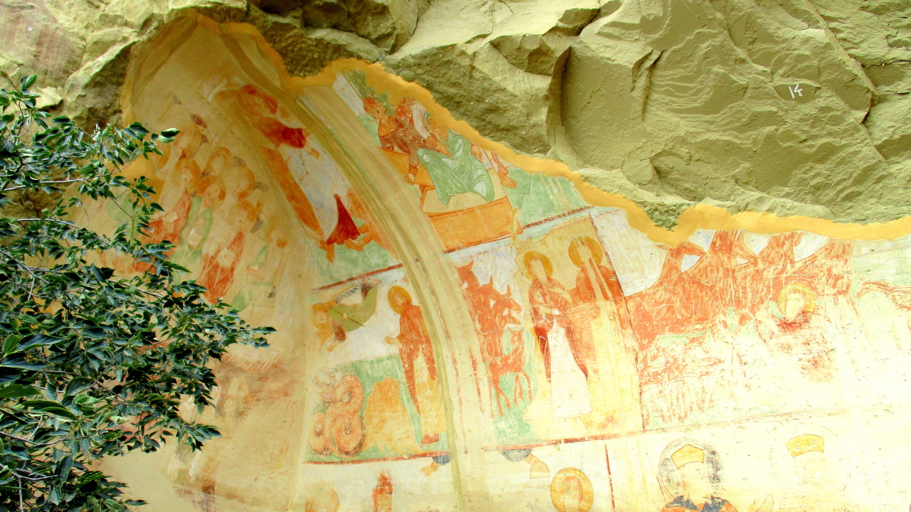 Davit Gareja Caves Housed Military During Conflict & Suffered Additional Damage - (Christian - Originally 6th Century )- Border between Azerbaijan & Georgia