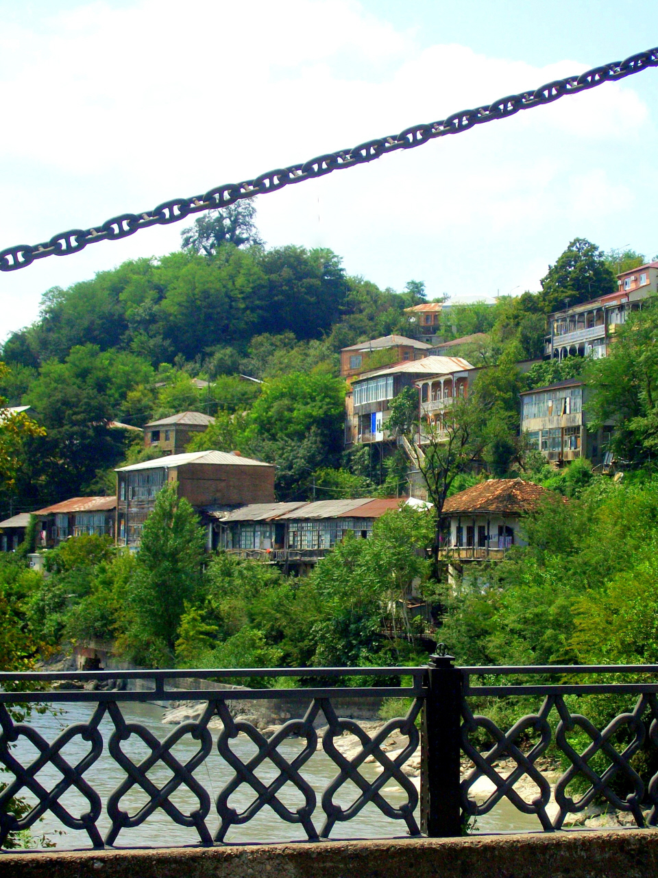 View from Bridge in the Middle of Kutaisi - Georgia