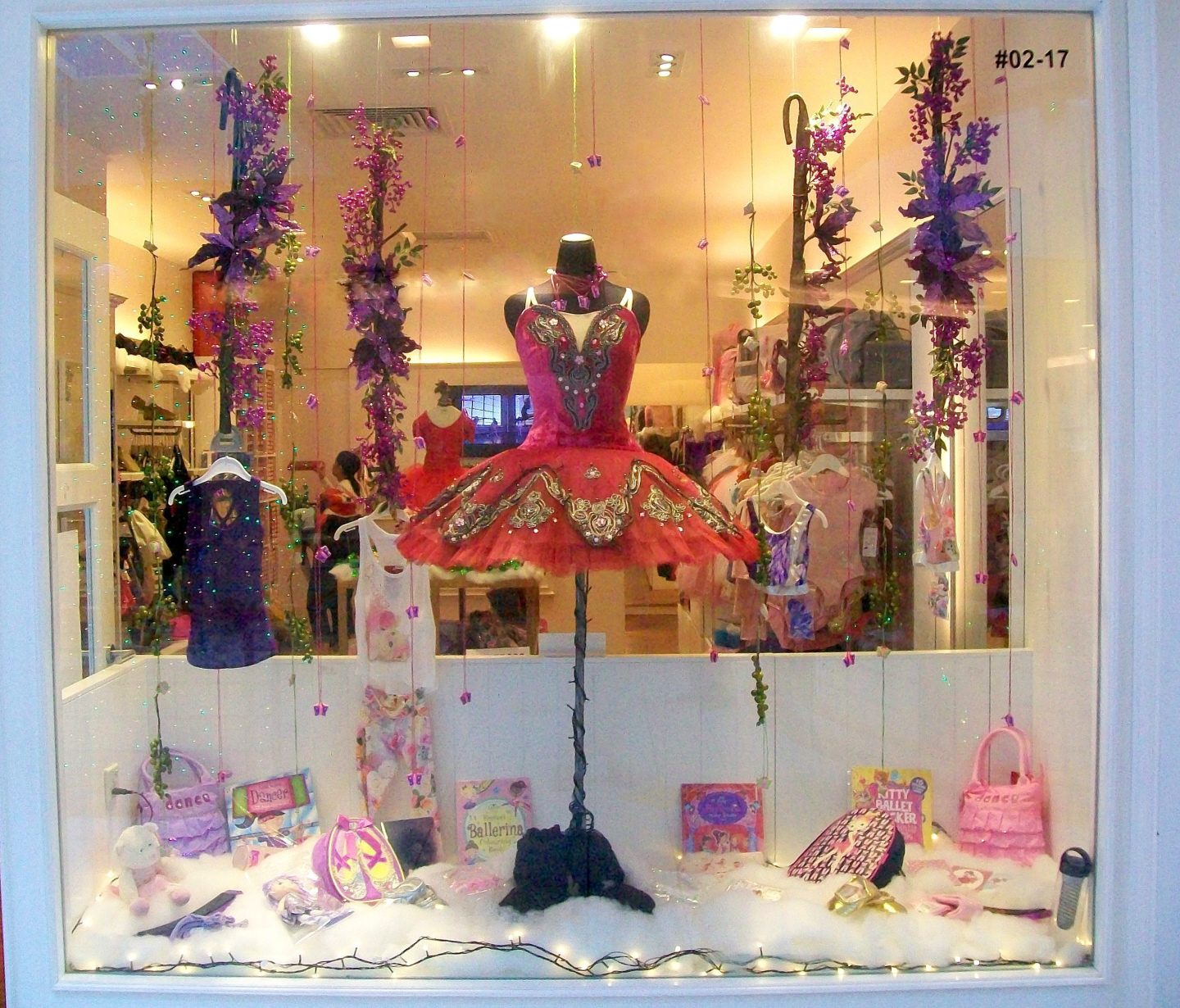Orchard Street Mall -Ballet Shop Decked out for Christmas- Singapore