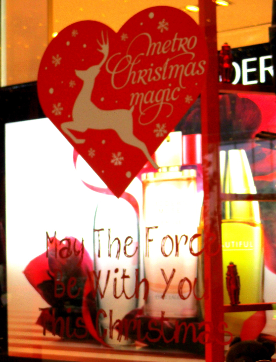 "May The Force Be With You" -Orchard Street Christmas - Singapore