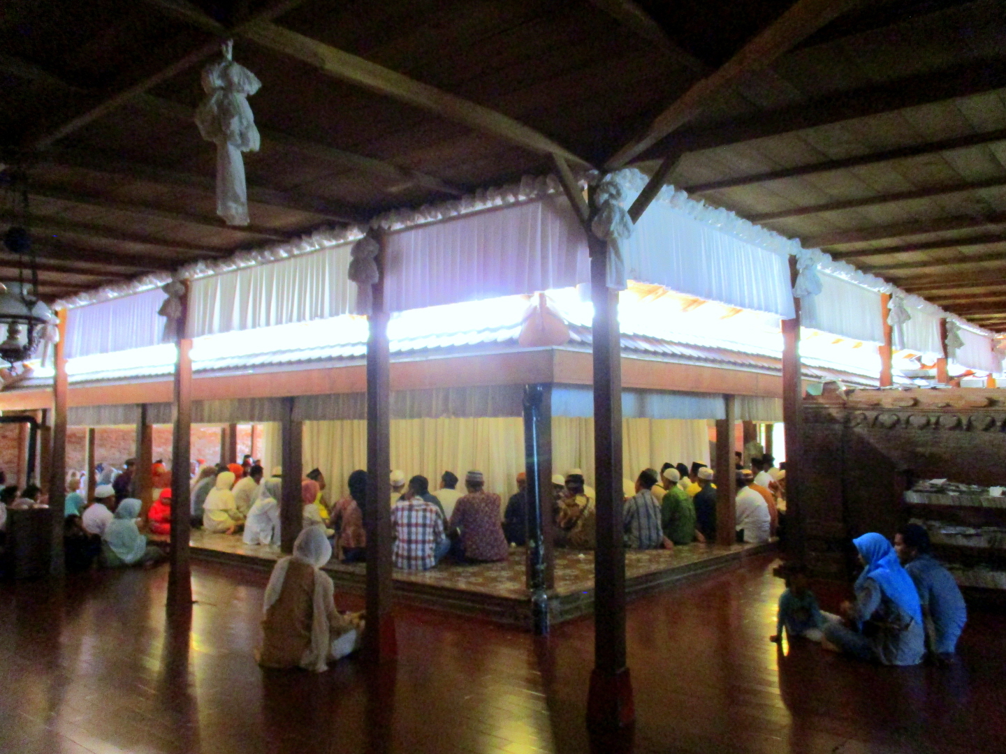 The Sacred Tomb (Dargah) of Sunan Kudus at the Masjid Menara Kudus