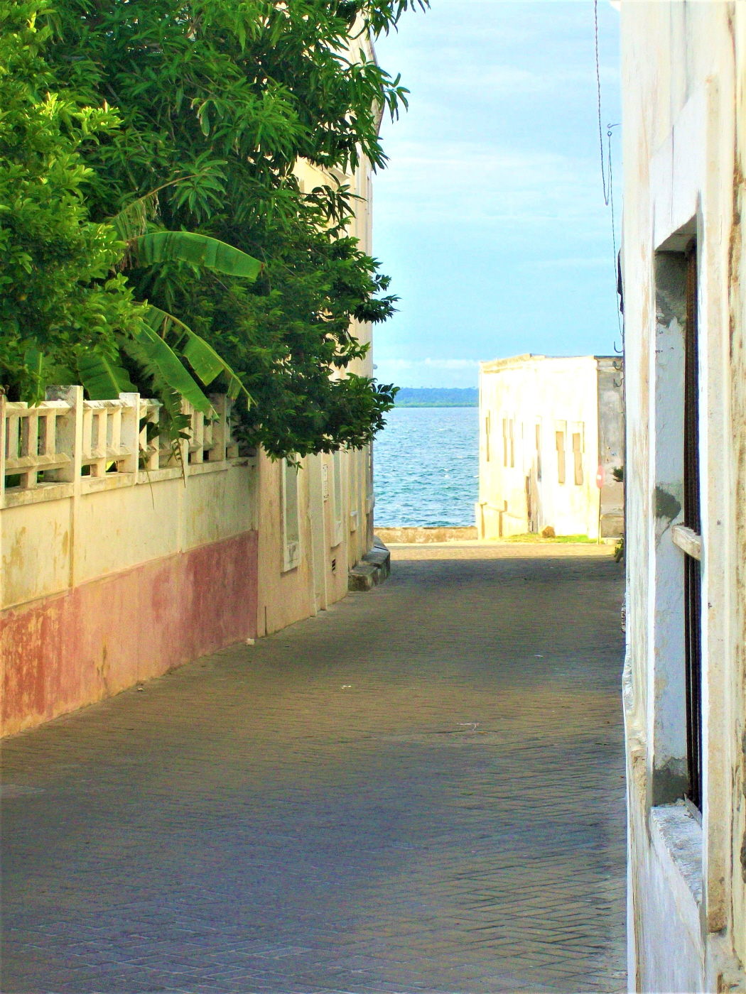 Street Scene - Mozambique Island, A UNESCO World Heritage Site - Mozambique
