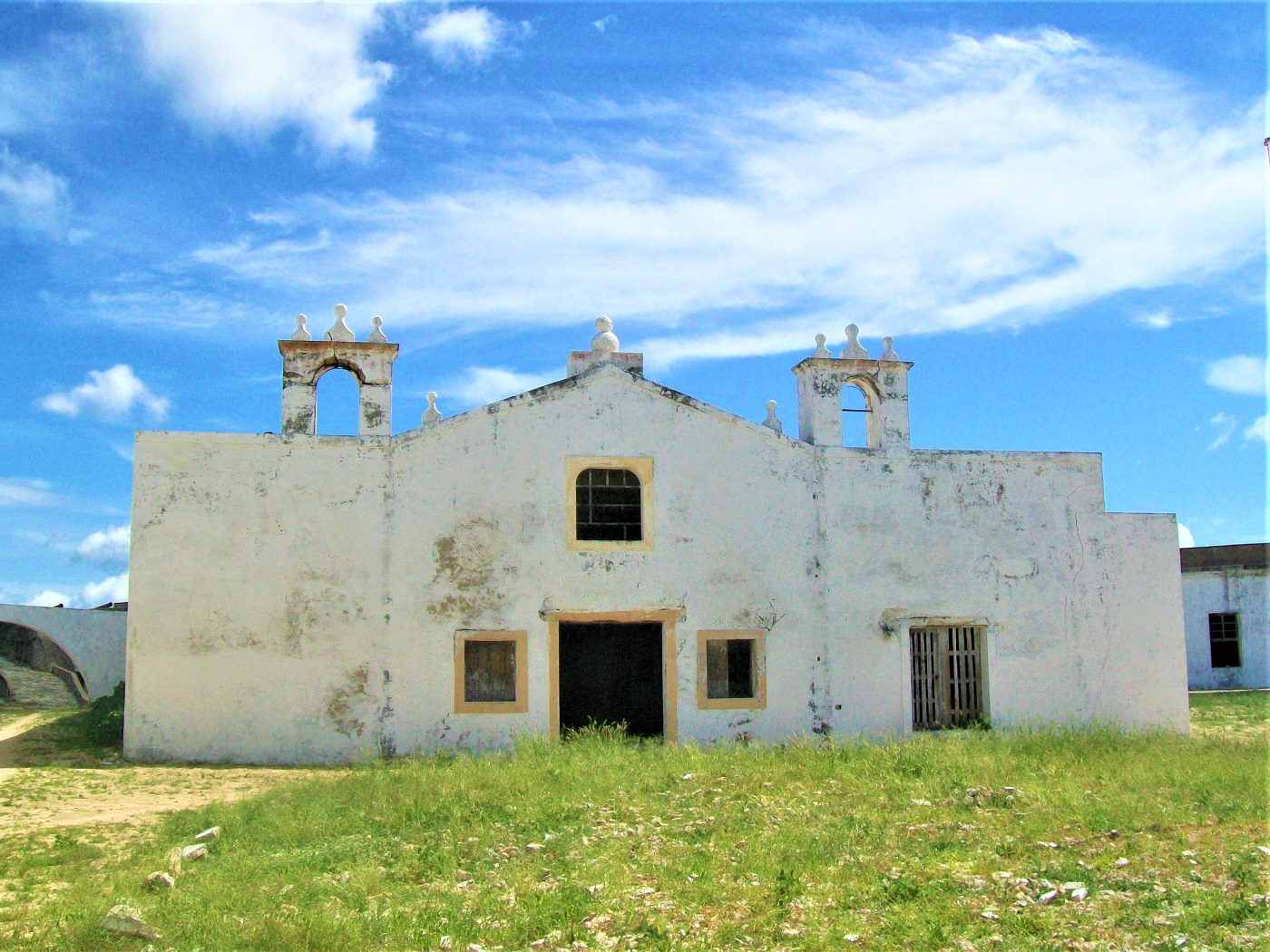 Nossa Senhora do Baluarte Church 1522 in Fort São Sebastião - Mozambique Island UNESCO WORLD Heritage SIte