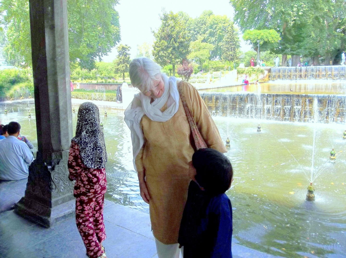 Children are the Most Curious - The Most Wonderful Asset for Learning & an Open Mind - Shalimar Gardens, Srinagar- Kashmir