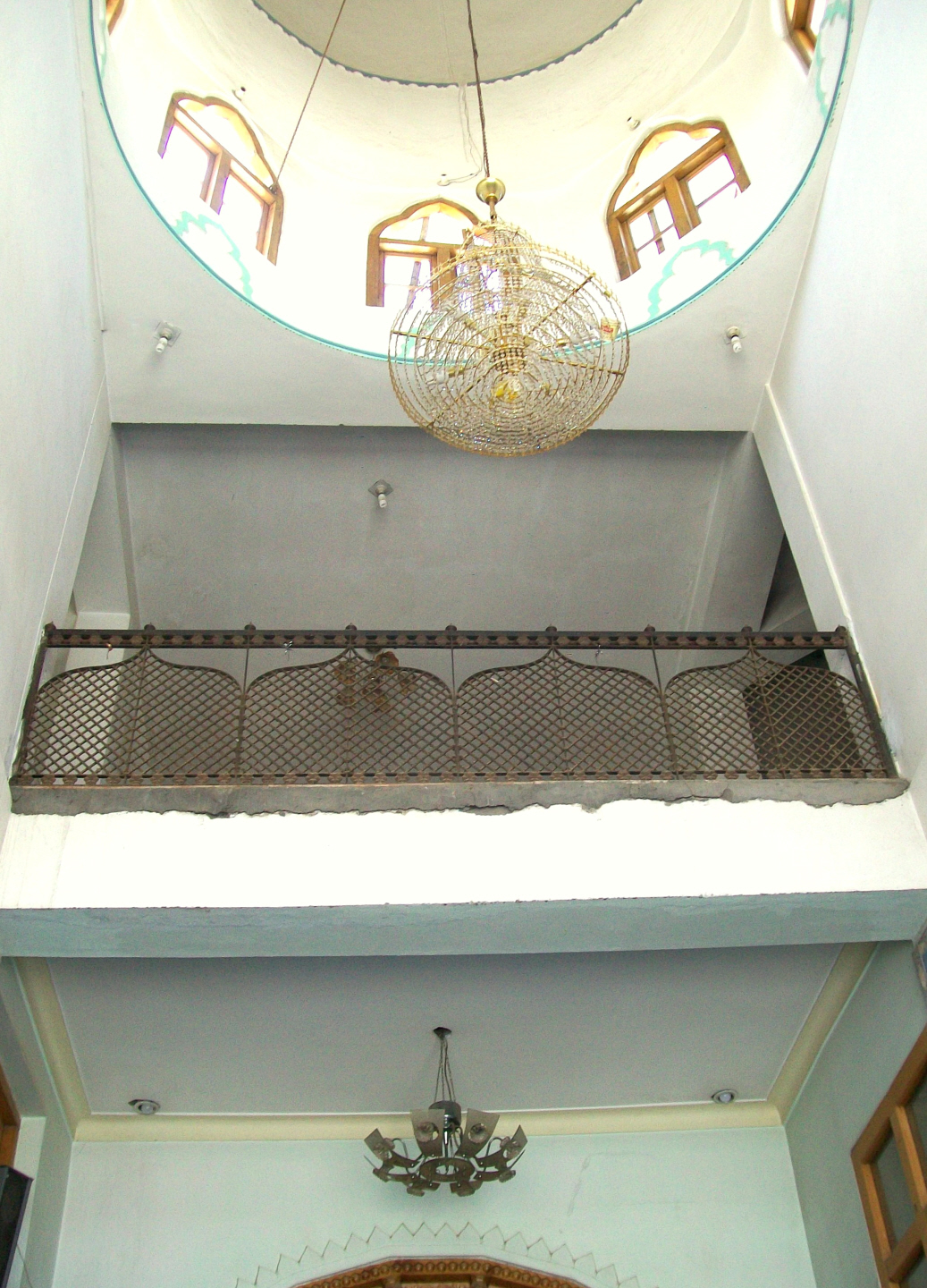 Ceiling of Imam Bargha  (Islamic, Shi'ah) Especially for Remembrance of Hazrat Huzzain- Leh, Ladakh - India
