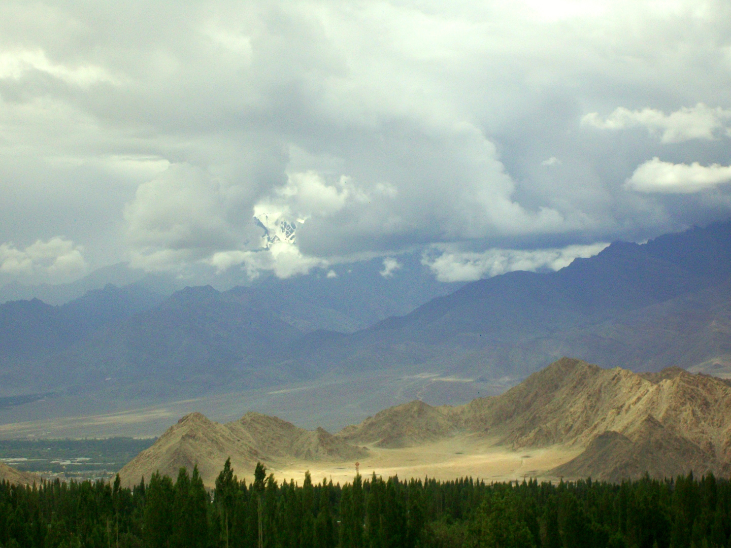 View of Himalayas - Lah, Ladakh