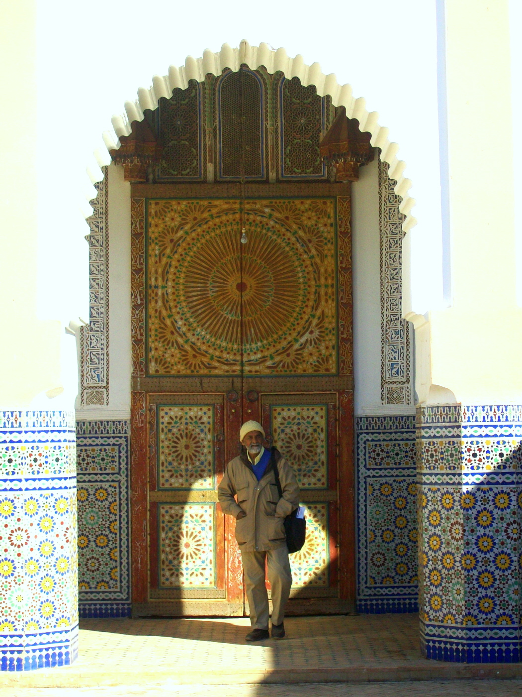 Ajata at Shrine of Sidi Muhammad bin Nasir al-Drawi (1603-1674) Nasiriyya Order - Tamegroute