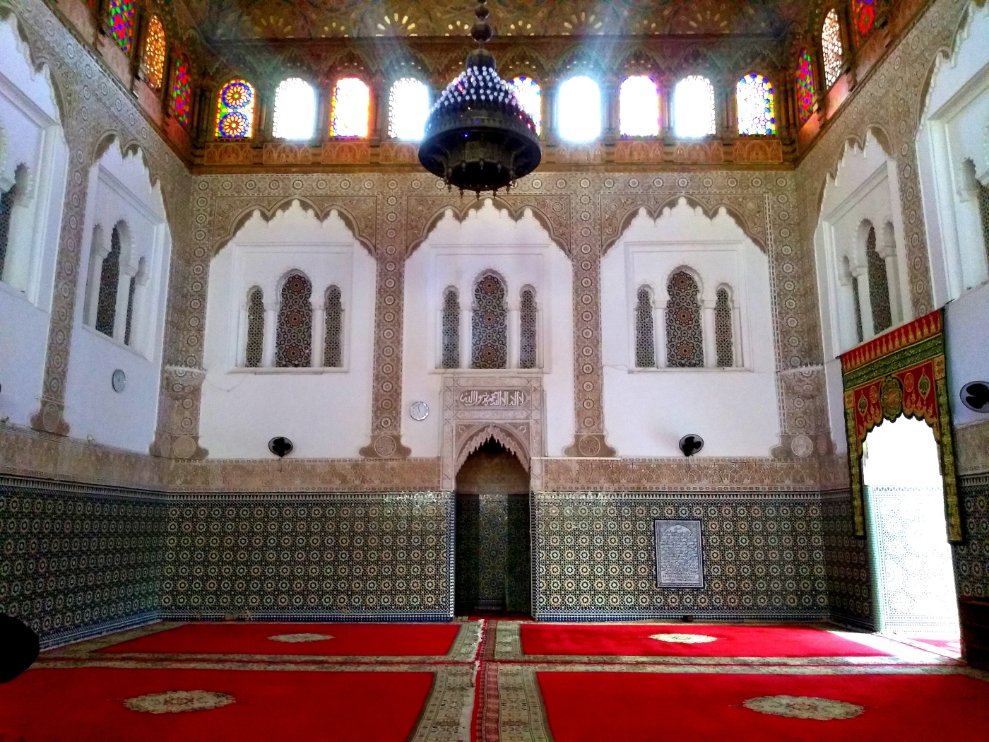 Moulay Idriss Mosque ( Idris ibn Abdillah -the Great, Great Grandson of the Holy Prophet)