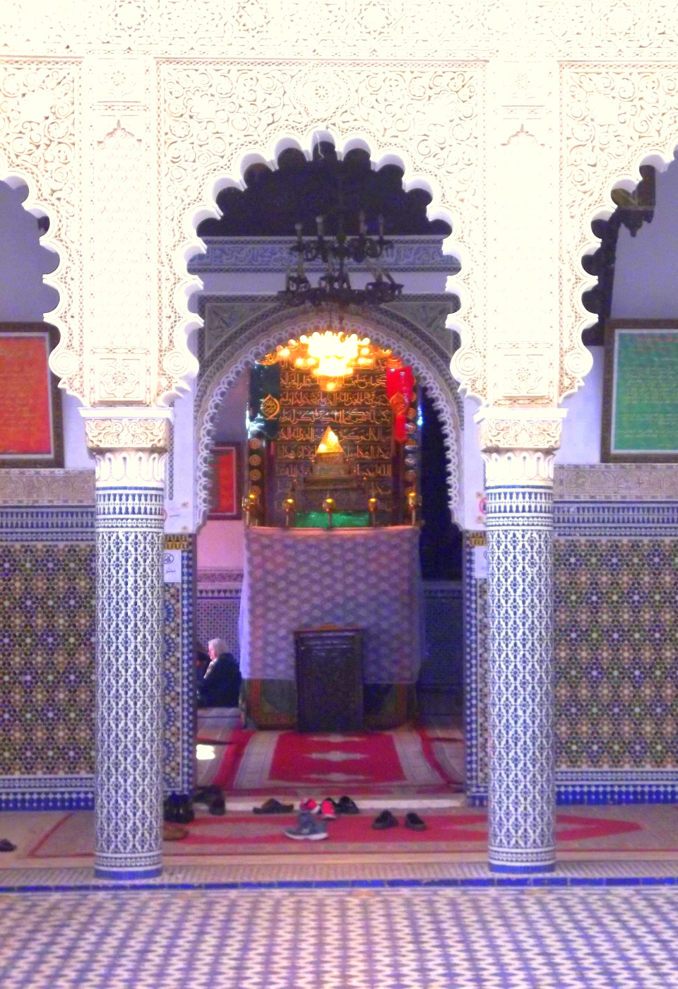 Sheikh al-Kamil Mohamed al-Hadi ben Issa (or Aissa) (1465-1526) Tomb of Wife - Meknes