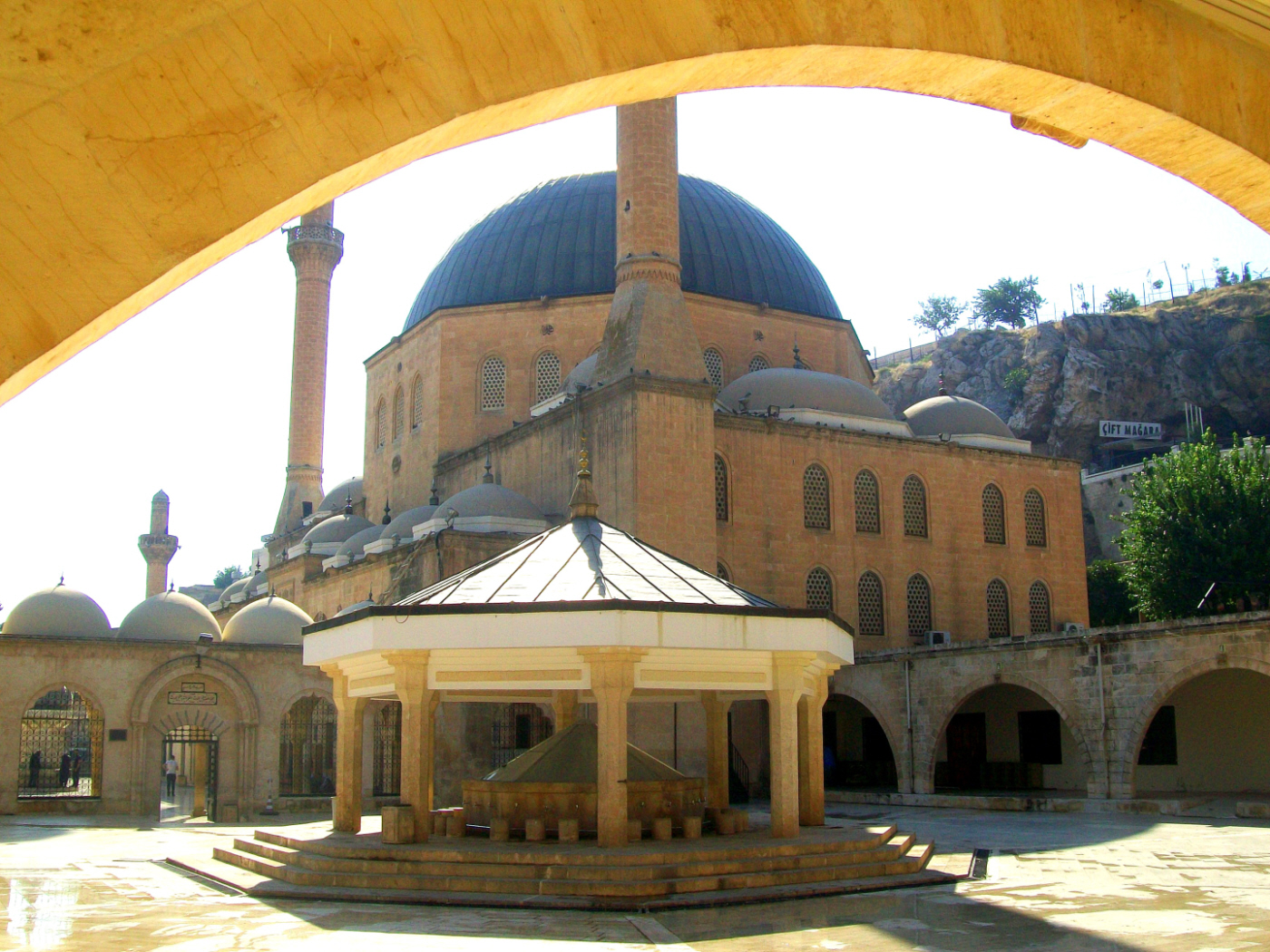 Halilur Raman Camii (13th cen.) - Part of the Nabi Ibraim (Abraham) Cave Complex - Sanliurfa, turkey
