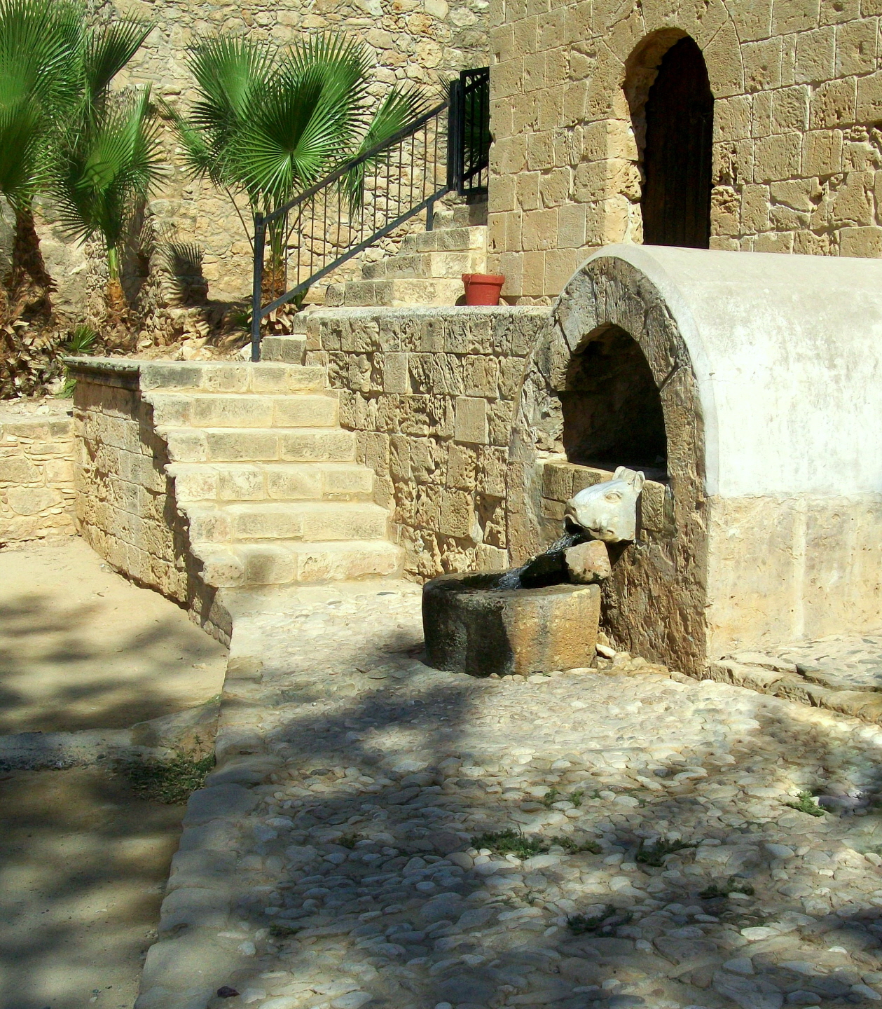 Wild Boar Fountain? Ayia Napa Monastery (10th c.) - Ayia Napa, Cyprus