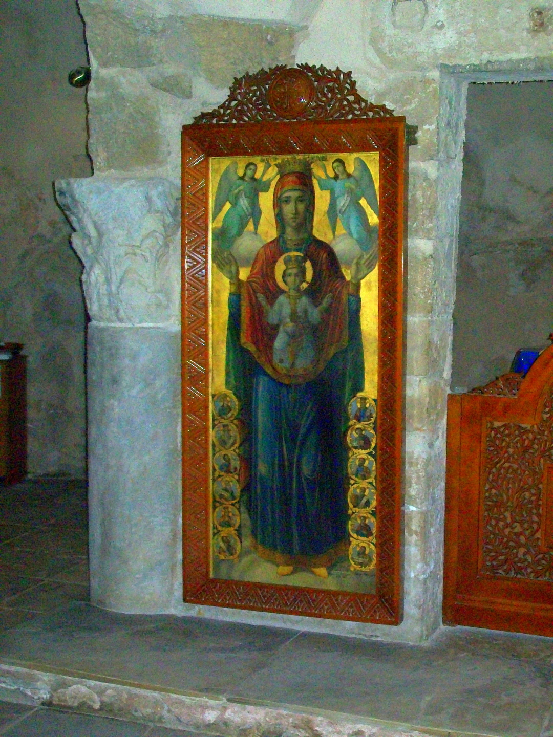 Mother Mary (Mariam) & Jesus (Isa)Ayia Napa Monastery (10th c.) - Ayia Napa, Cyprus