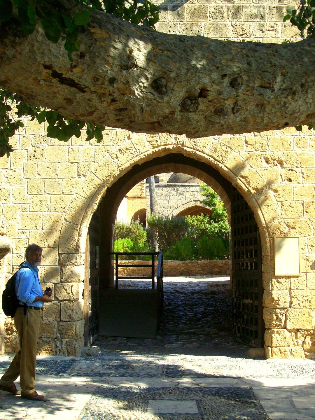 Ajata at Entrance to Ayia Napa Monastery (10th c.) - Ayia Napa, Cyprus