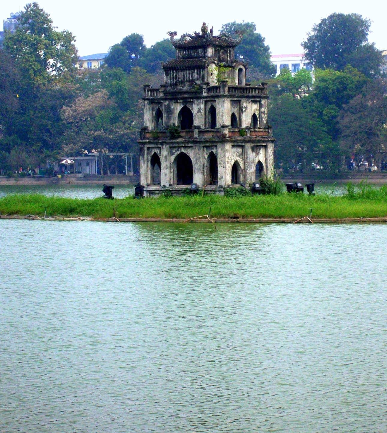 Hoe Nhai Pagoda   Hoan Kiem Lake in Hanoi, Viet Nam - Hanoi, Viet Nam